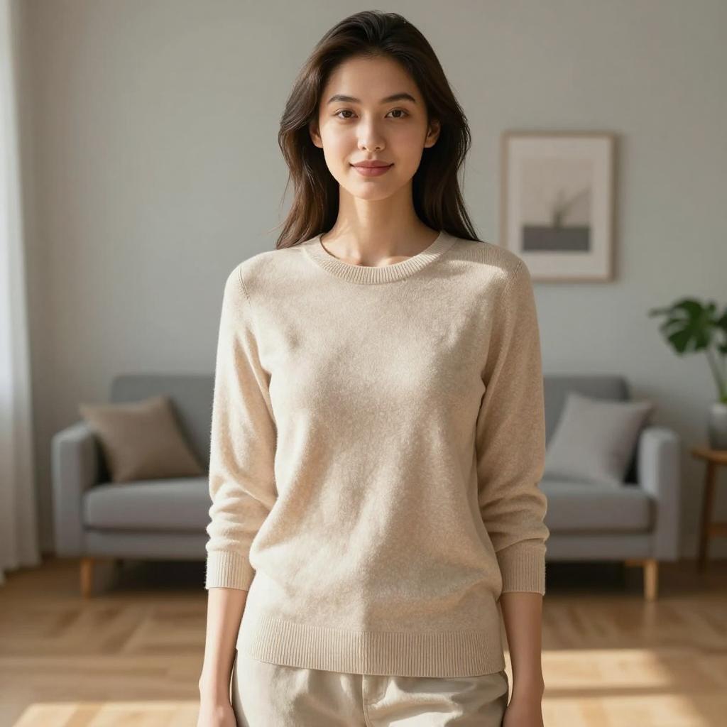 【揭秘：如何打造令人心动的圆领休闲感服装】第一张图