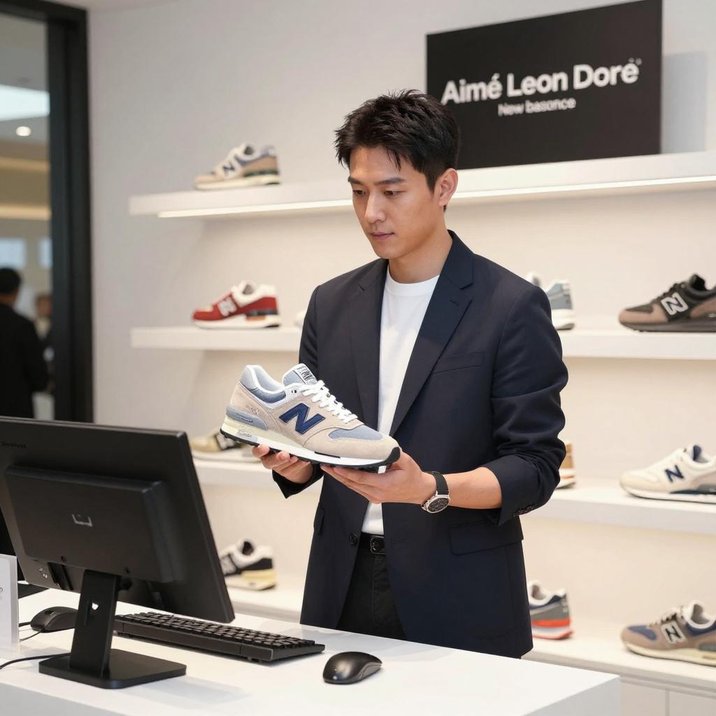 Aimé Leon Dore x New Balance 993 保时捷别注款亮相第一张图