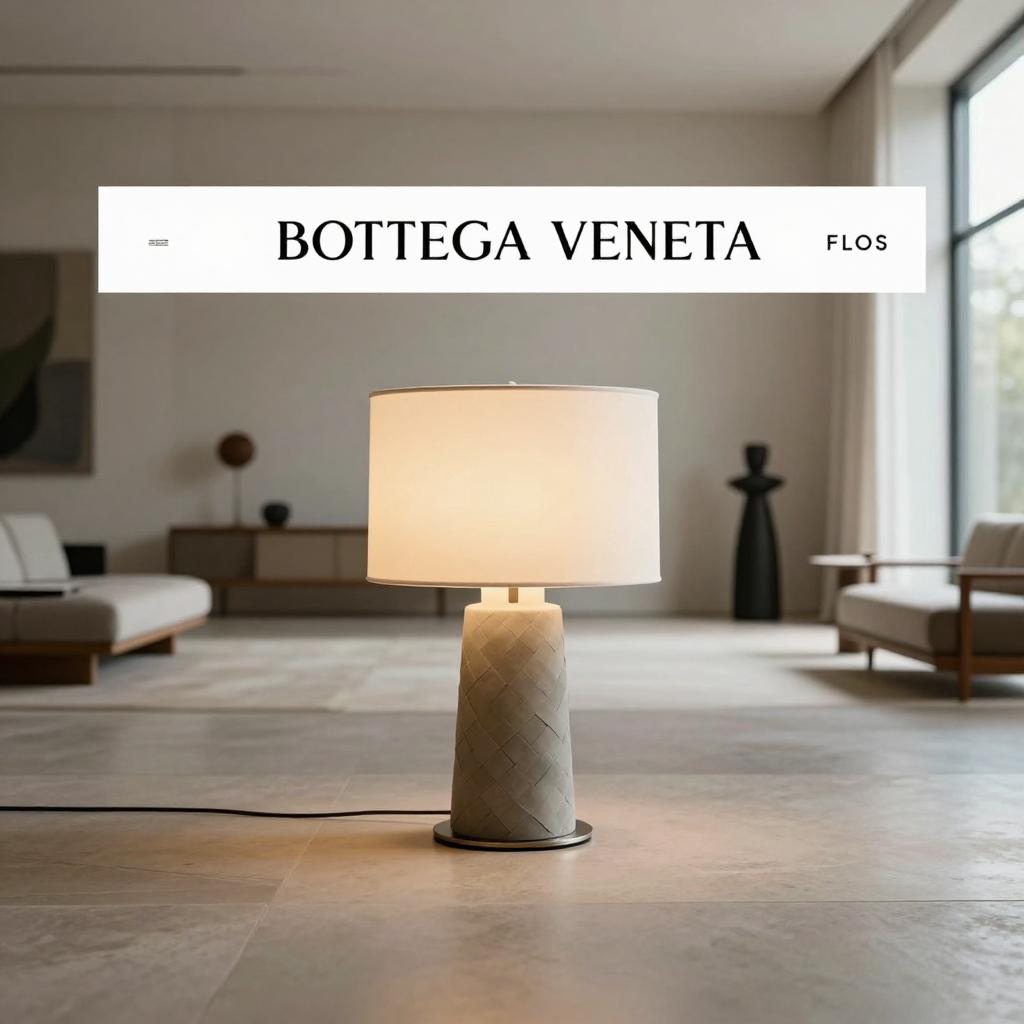 BOTTEGA VENETA 联手 FLOS 打造特别系列台灯