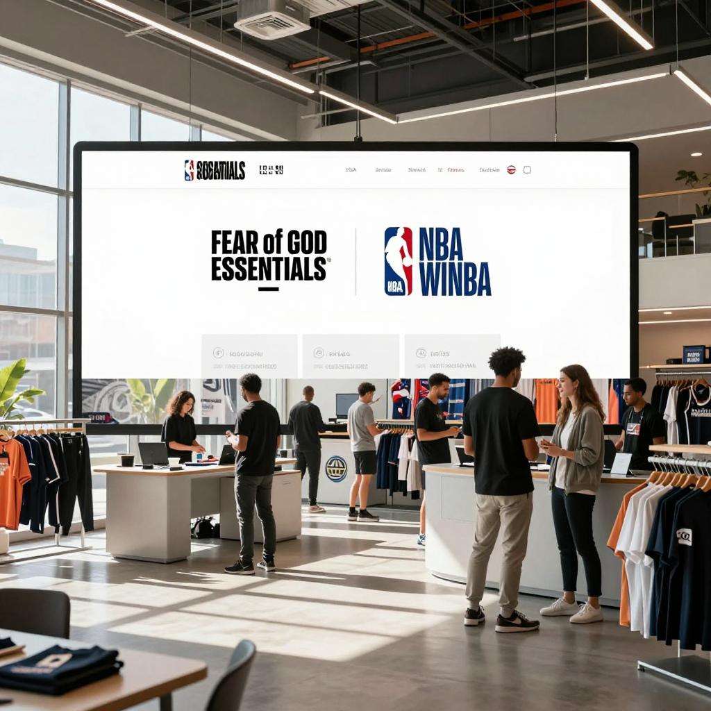 Fear of God ESSENTIALS 与 NBA 以及 WNBA 达成多年合作协议