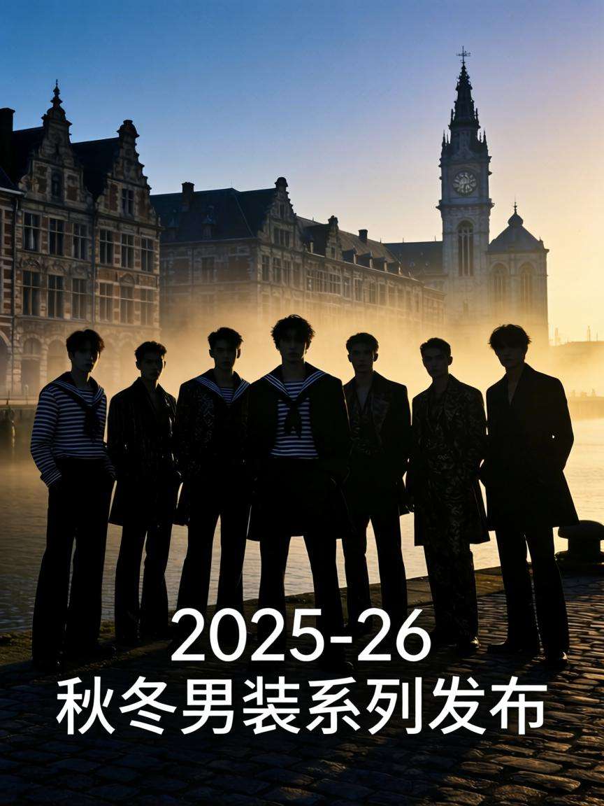 Dries Van Noten 2025-26 秋冬男装系列发布