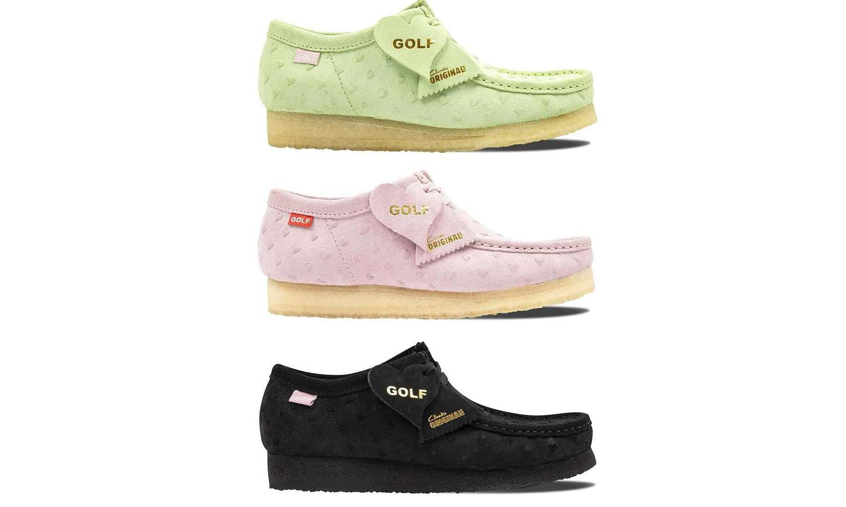 GOLF WANG x Clarks Originals 最新合作系列全阵容细节释出
