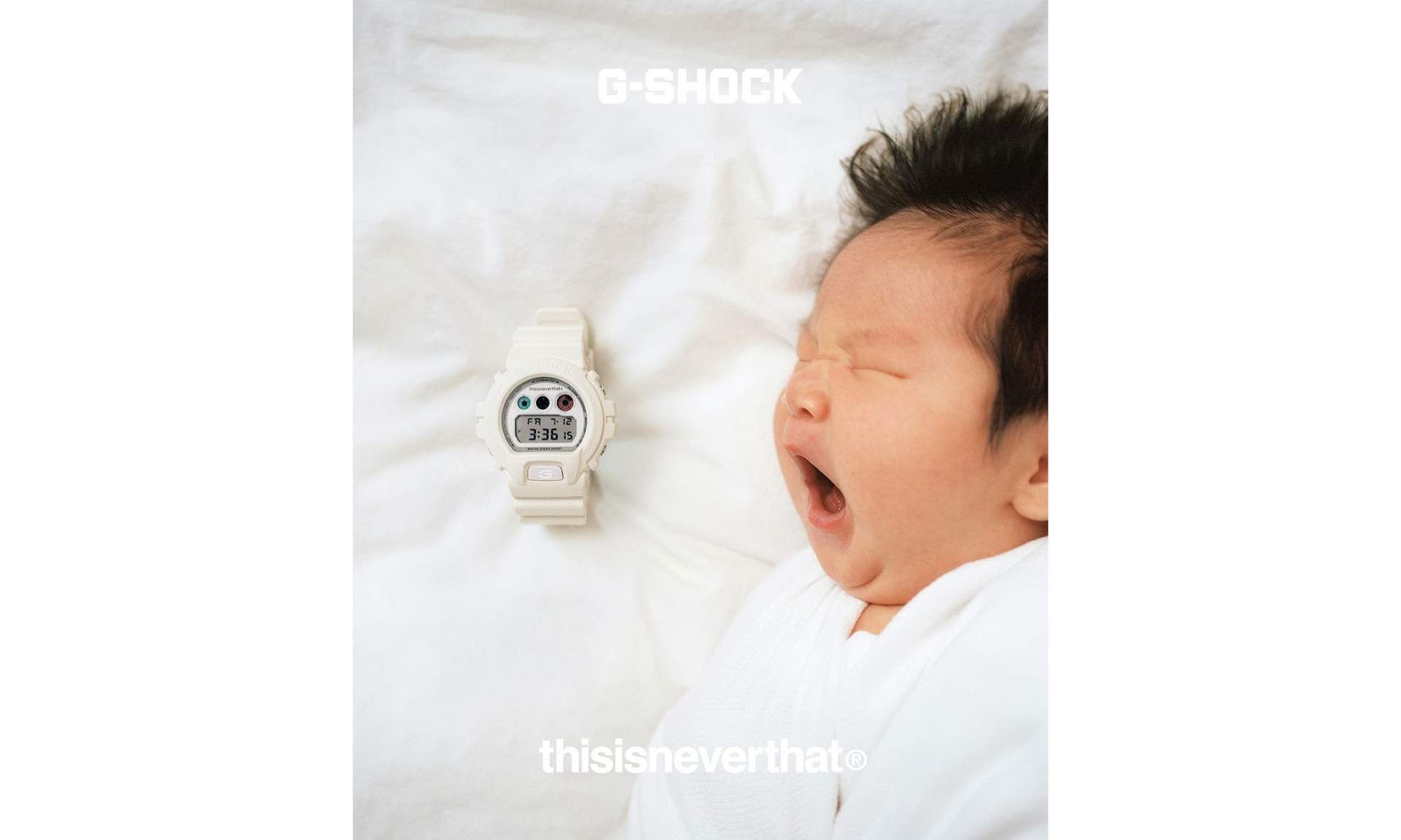 thisisneverthat® x G-SHOCK DW-6900 联名腕表释出