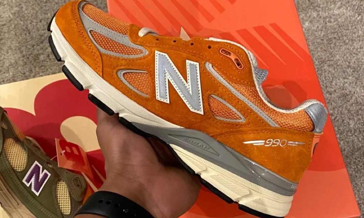 Aimé Leon Dore x New Balance 990V4「Orange Suede」抢先