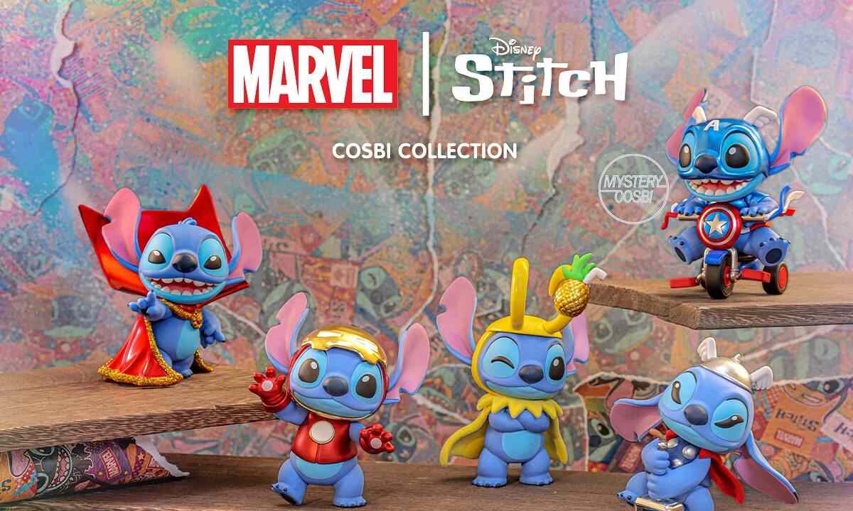 COSBI 推出新系列，史迪奇化身「美国队长」