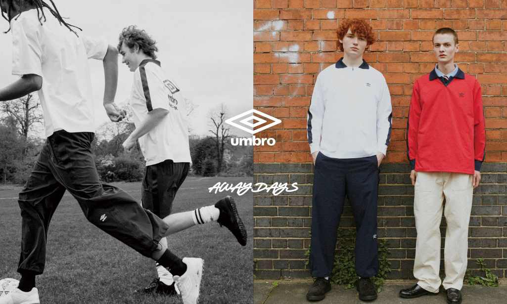 Umbro 百周年纪念系列 AWAY DAYS 即将登场