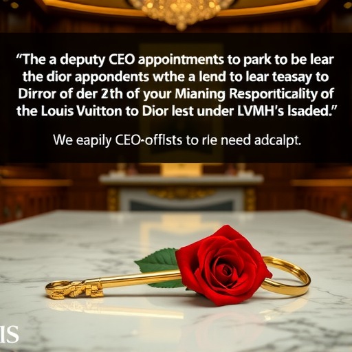 LVMH 迎来高层人事调动，任命 LOUIS VUITTON 及 DIOR 副首席执行官