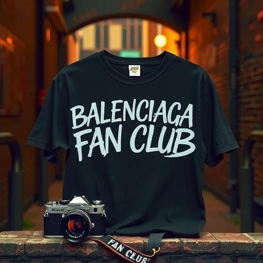 BALENCIAGA 推出粉丝俱乐部复古 T-Shirt
