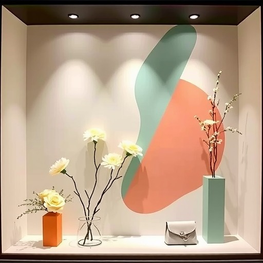 比利时艺术家 CHARLINE TYBERGHEIN 为上海「爱马仕之家」打造春季主题橱窗