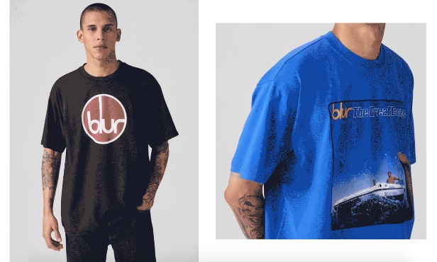 Levi’s 携手 Blur 推出乐队 T 恤系列