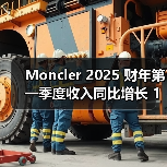 Moncler 2025 财年第一季度收入同比增长 1%