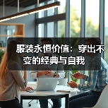 服装永恒价值：穿出不变的经典与自我