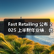 Fast Retailing 公布 2025 上半财年业绩，优衣库营收上涨 12%