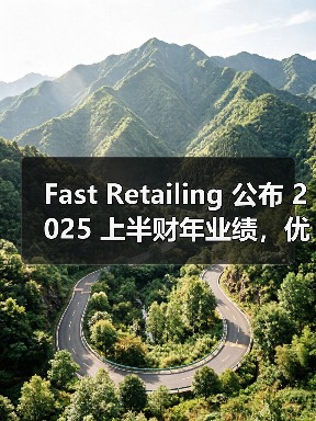 Fast Retailing 公布 2025 上半财年业绩，优衣库营收上涨 12%（图2）