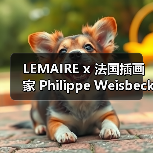 LEMAIRE x 法国插画家 Philippe Weisbecker 联名胶囊系列发布（图2）