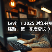 Levi’s 2025 财年开局强劲，第一季度增长 9%（图3）
