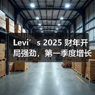 Levi’s 2025 财年开局强劲，第一季度增长 9%（图2）