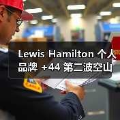 Lewis Hamilton 个人品牌 +44 第二波空山基联名发布