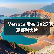 Versace 发布 2025 春夏系列大片（图4）