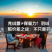 充绒量≠保暖力!羽绒服价差之谜:不只是羽绒,更是价值的选择(图1) 充绒量≠保暖力!羽绒服价差之谜:不只是羽绒,更是价值的选择(图1)