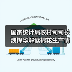 国家统计局农村司司长魏锋华解读棉花生产情况(图1) 国家统计局农村司司长魏锋华解读棉花生产情况(图1)