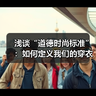 浅谈“道德时尚标准”：如何定义我们的穿衣良心
