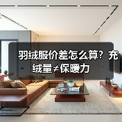 羽绒服价差怎么算?充绒量≠保暖力(图2) 羽绒服价差怎么算?充绒量≠保暖力(图2)