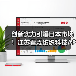 创新实力引爆日本市场！江苏君霖纺织科技AFF展会高光收官