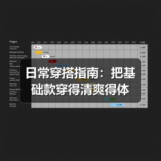 日常穿搭指南：把基础款穿得清爽得体