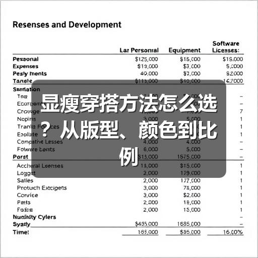 显瘦穿搭方法怎么选？从版型、颜色到比例的实用指南