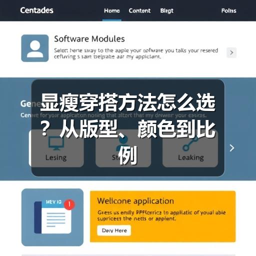 显瘦穿搭方法怎么选？从版型、颜色到比例的实用指南