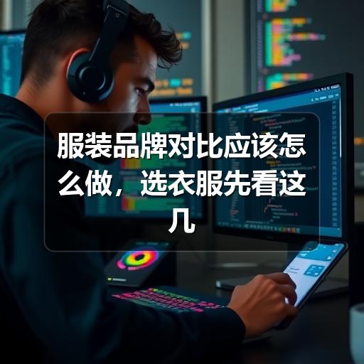 服装品牌对比应该怎么做，选衣服先看这几点