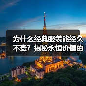 为什么经典服装能经久不衰?揭秘永恒价值的秘诀(图4) 为什么经典服装能经久不衰?揭秘永恒价值的秘诀(图4)
