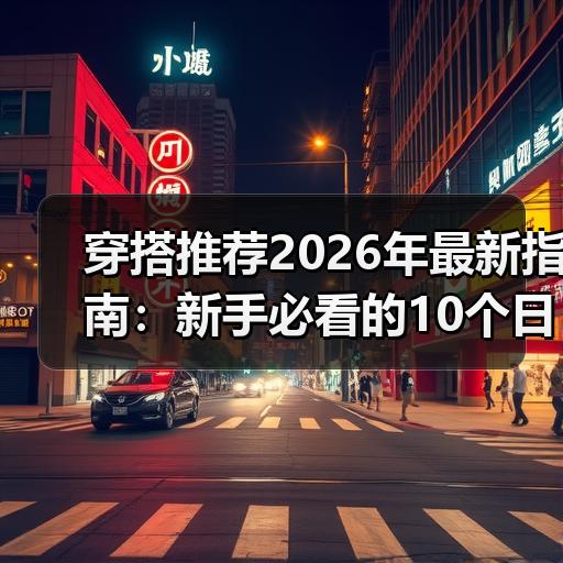 穿搭推荐2026年最新指南：新手必看的10个日常搭配技巧