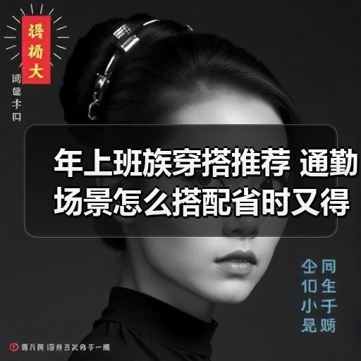 年上班族穿搭推荐 通勤场景怎么搭配省时又得体