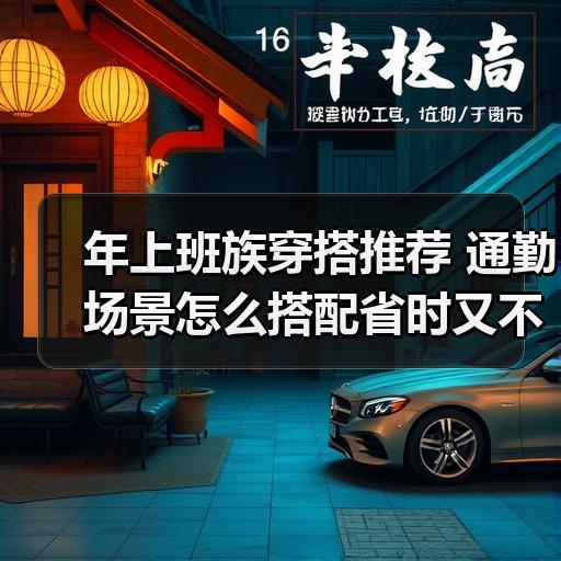 年上班族穿搭推荐 通勤场景怎么搭配省时又不出错
